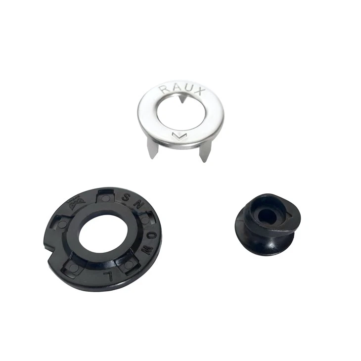 Nylon and Stainless Steel Snap Button RAUX